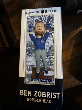 Chicago Cubs Ben Zobrist  Bobblehead